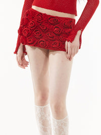 Rosettes skirt-Nastyamasha-APOC STORE