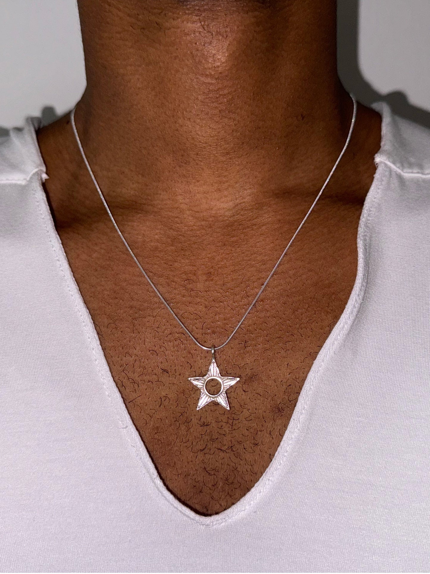 Star studded necklace-Soji Solarin-APOC STORE