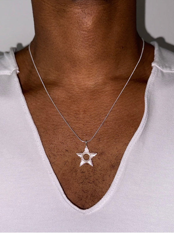 Star studded necklace-Soji Solarin-APOC STORE