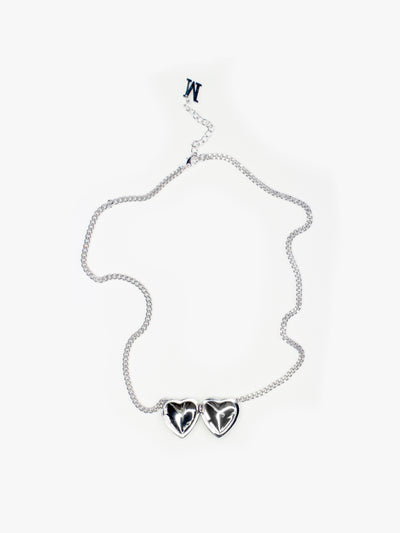Open Heart Necklace Single-Marland Backus-APOC STORE