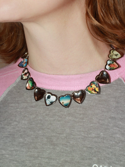 Open Hearts Necklace-Marland Backus-APOC STORE