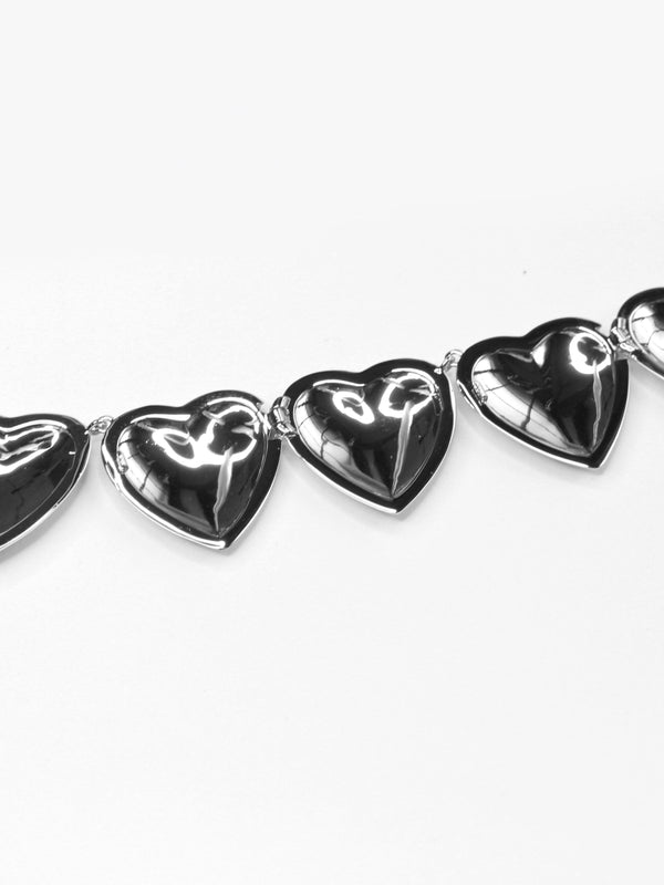 Open Hearts Necklace-Marland Backus-APOC STORE