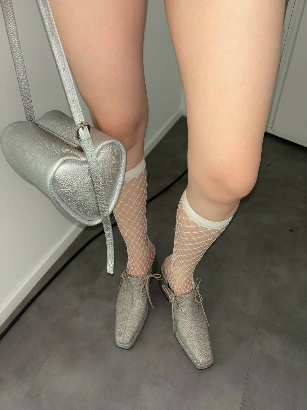 Heart Bag Silver-EECHAEROI-APOC STORE