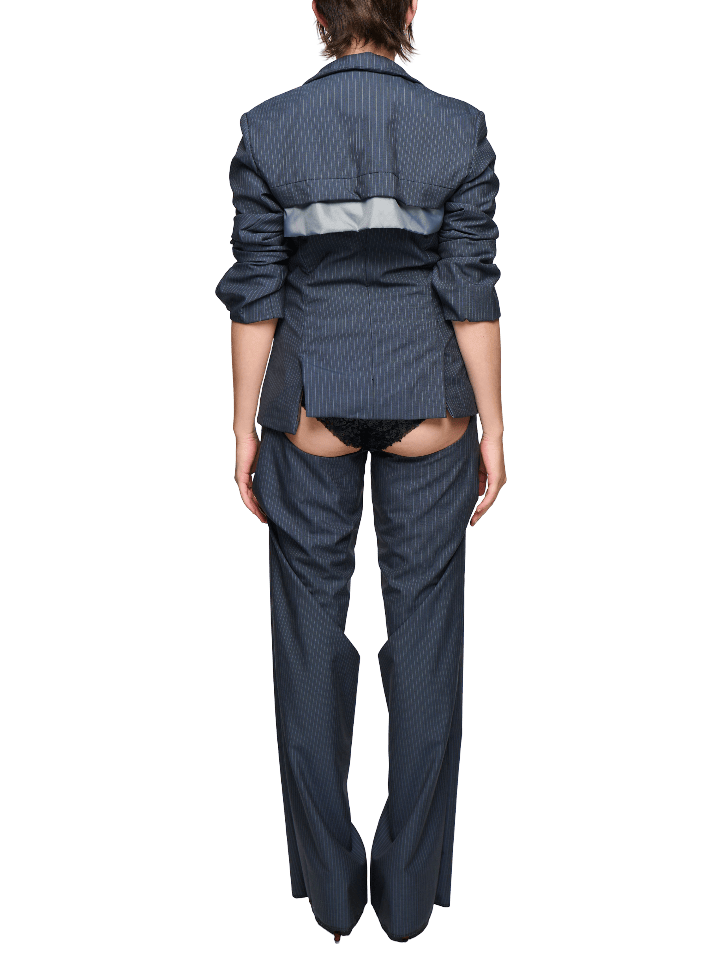 Phoebe Pinstripe Suit Pant