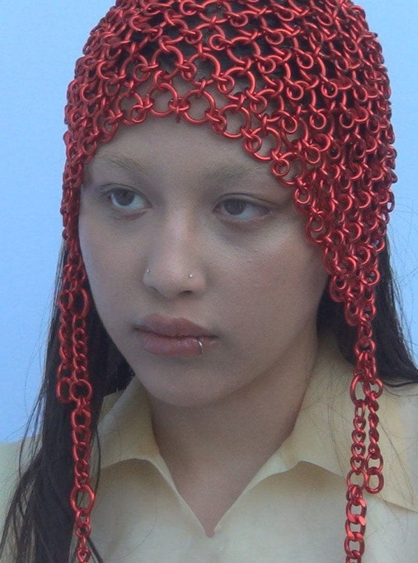 Red Ring Headpiece-JALACONDA-APOC STORE