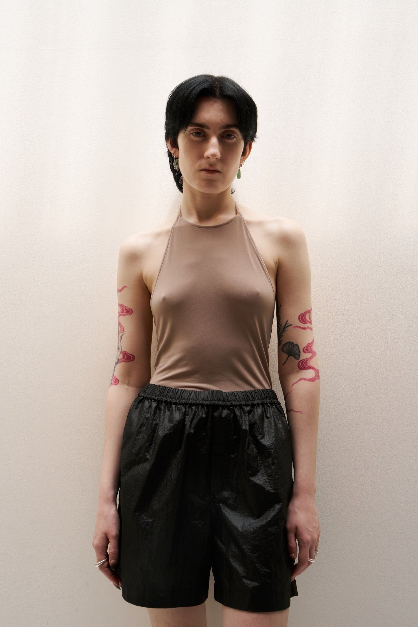 Nude Skinny Apron Top-arc us arkus-APOC STORE