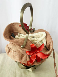 Pink Laurel Pouch Bag-GRACE GUI-APOC STORE