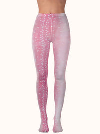 Pink Bambi tights-mew swim-APOC STORE