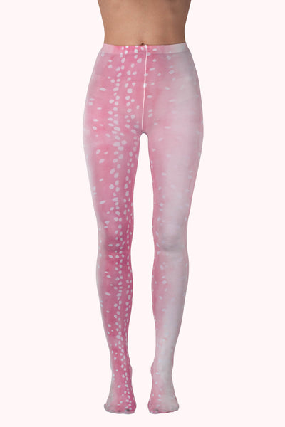 Pink Bambi tights-mew swim-APOC STORE