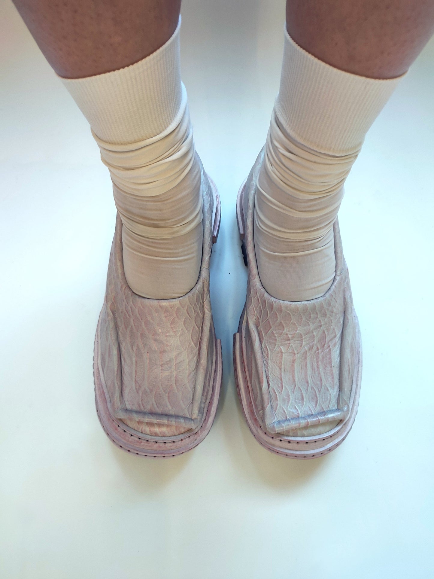 Pink Snake Moccasins-Hernán Guardamagna-APOC STORE