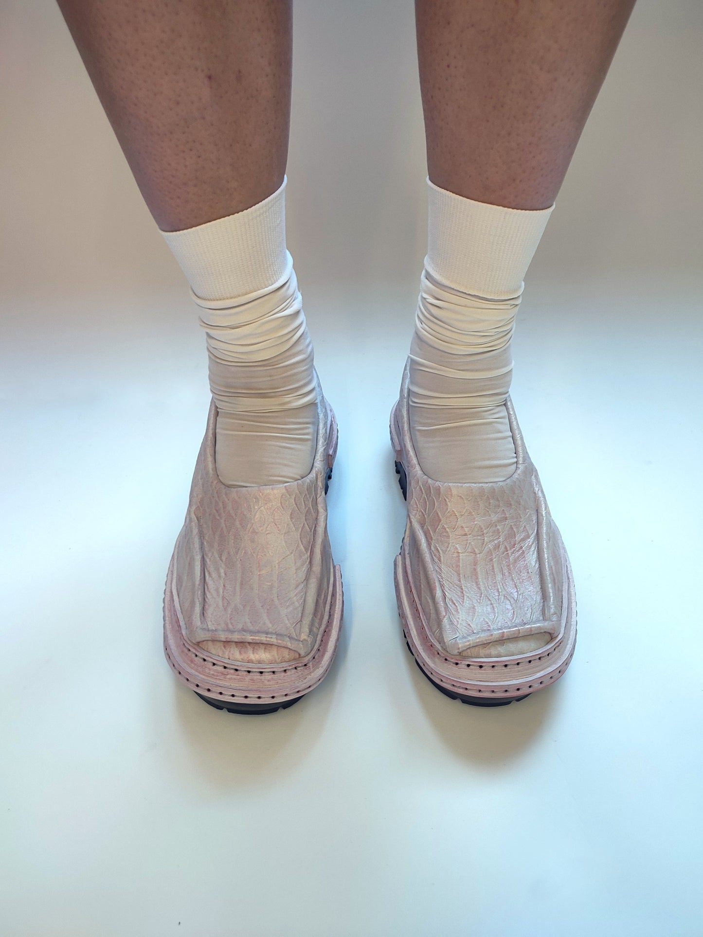 Pink Snake Moccasins-Hernán Guardamagna-APOC STORE