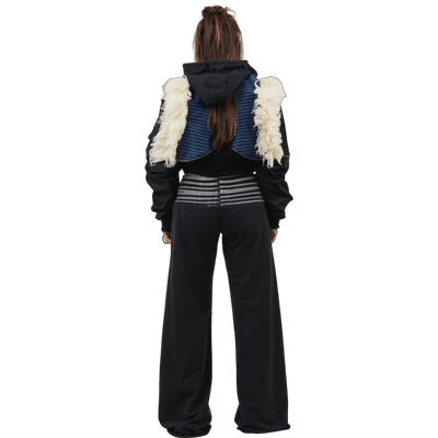 Circus Pant - Black/Silver-Karlaidlaw-APOC STORE