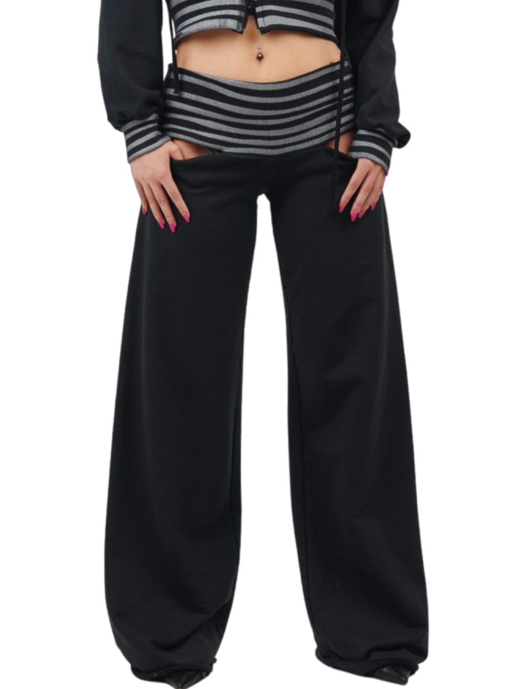 Karlaidlaw Circus Pant - Black/Silver