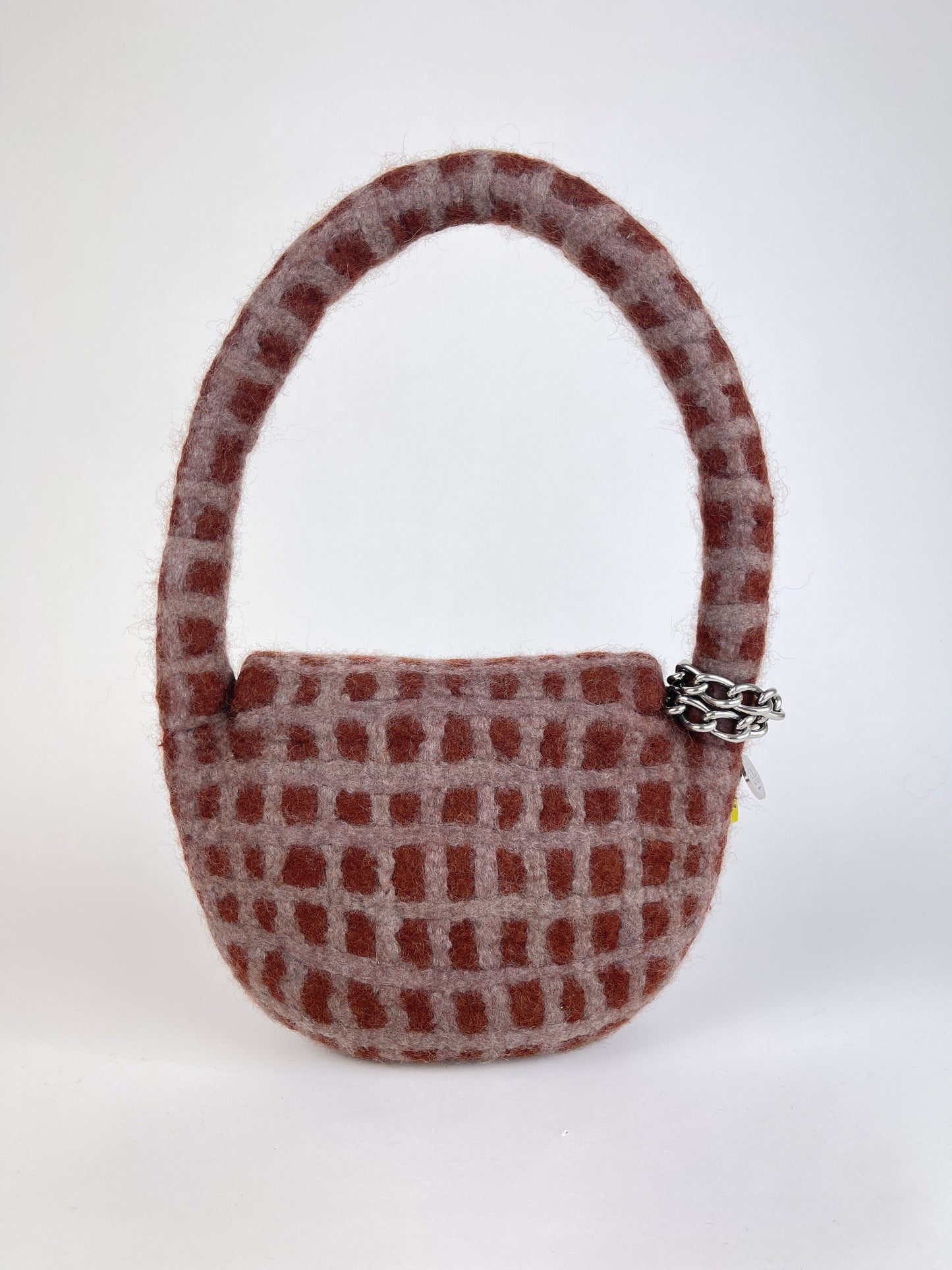 PLAID BAG #10 - Chestnut / Pewter-Carboot-APOC STORE