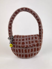 PLAID BAG #10 - Chestnut / Pewter-Carboot-APOC STORE