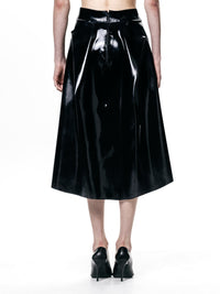 Black Pleated Skirt-Harri-APOC STORE