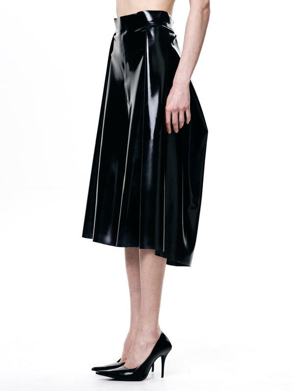 Black Pleated Skirt-Harri-APOC STORE