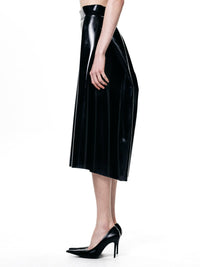 Black Pleated Skirt-Harri-APOC STORE