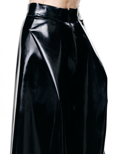 Black Pleated Skirt-Harri-APOC STORE