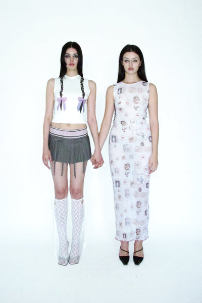 braid print tank-Clara Colette Miramon-APOC STORE