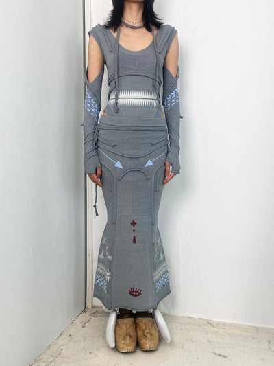 pottery bodysuit-Eirocori-APOC STORE