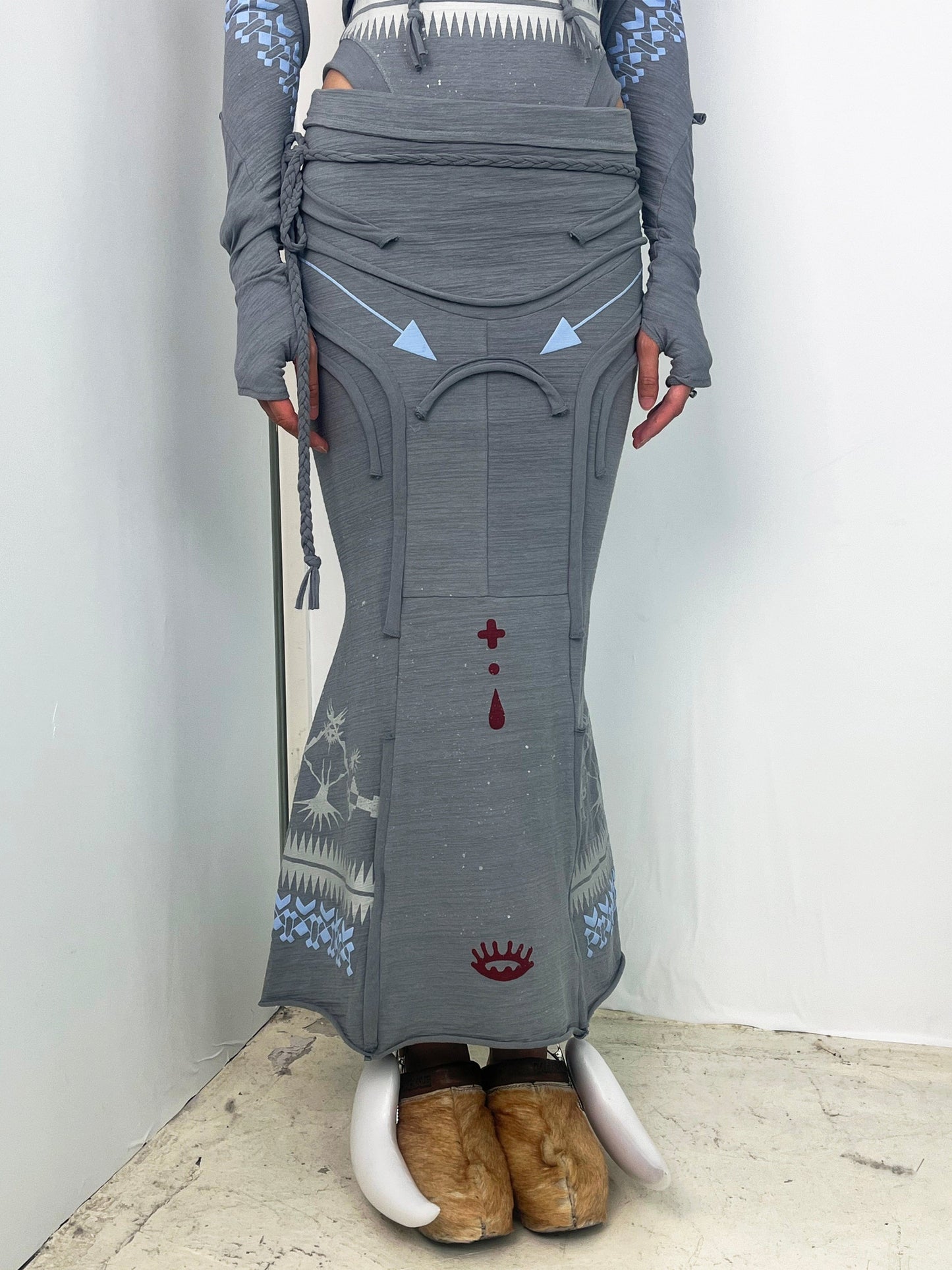 pottery skirt-Eirocori-APOC STORE