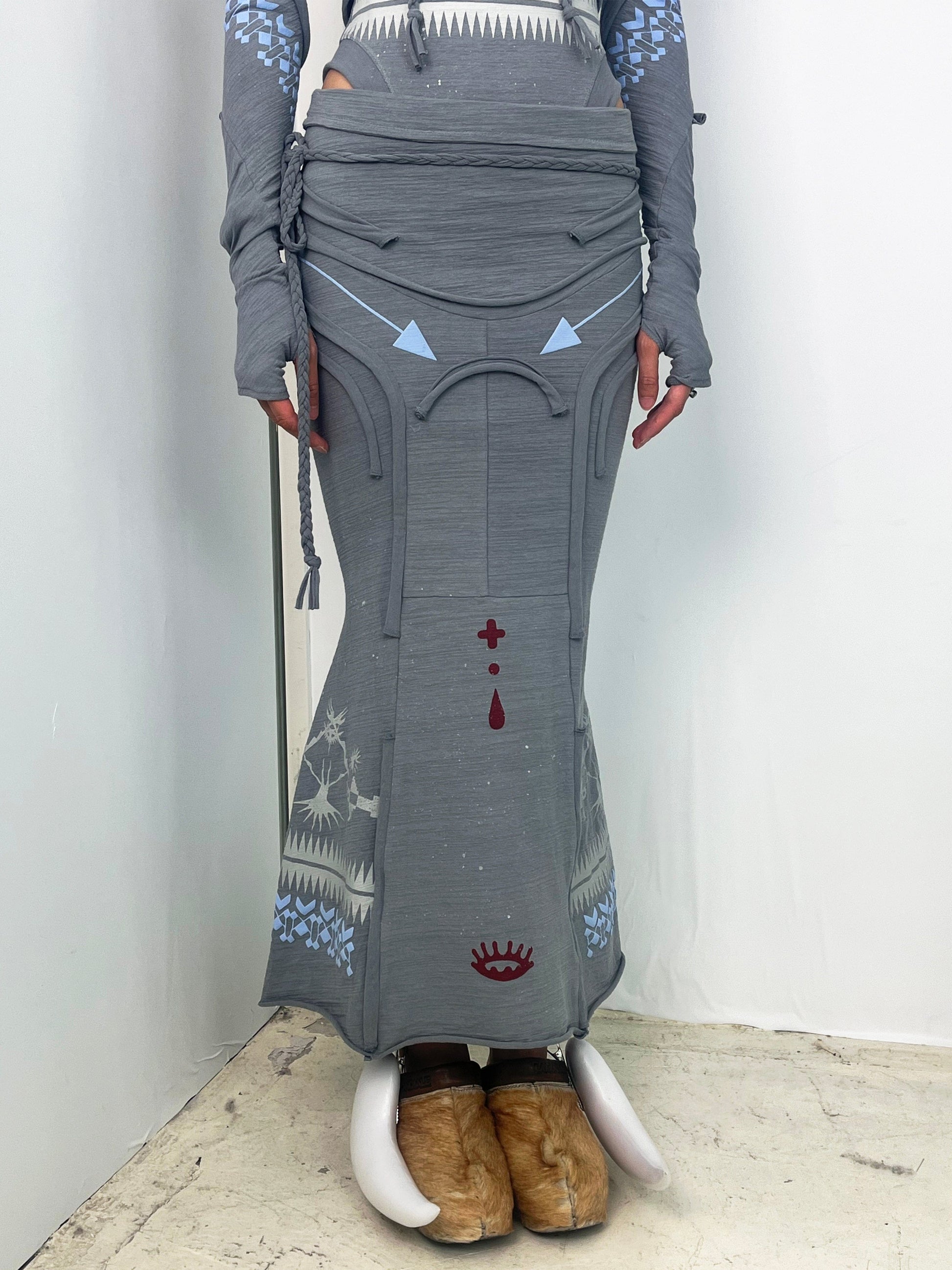 pottery skirt-Eirocori-APOC STORE