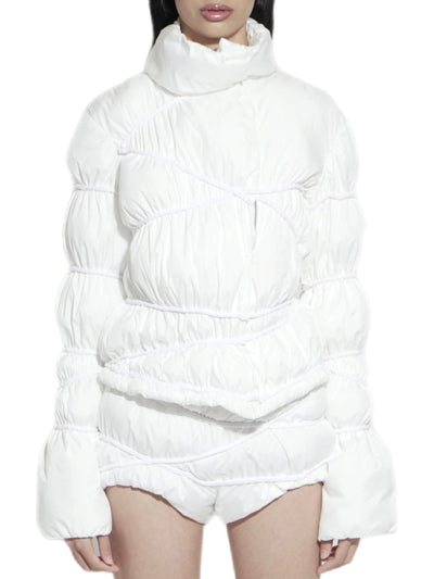 white rope puffer-Clara Colette Miramon-APOC STORE