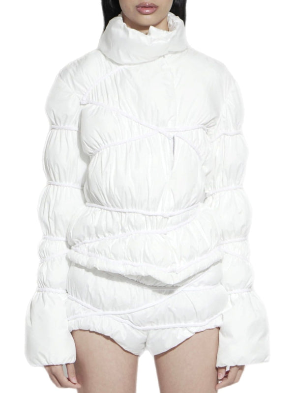 white rope puffer-Clara Colette Miramon-APOC STORE