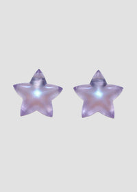 Purple Star Earrings-Emma Pryde-APOC STORE
