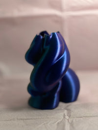 Heart Vase in PURPLE/VIOLET/GREEN gradient-VIVID-APOC STORE