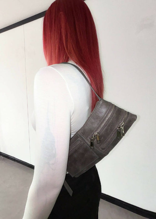 ZIP Bag Vintage Grey-EECHAEROI-APOC STORE