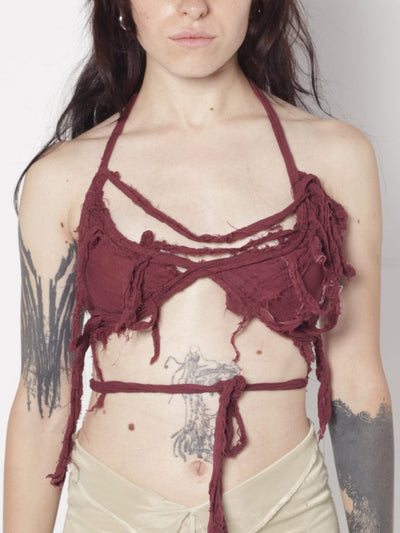 Siren Bralet I I Burned Red-MVUDSLYDE-APOC STORE
