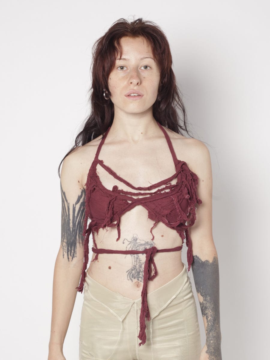Siren Bralet I I Burned Red-MVUDSLYDE-APOC STORE