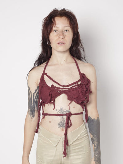 Siren Bralet I I Burned Red-MVUDSLYDE-APOC STORE