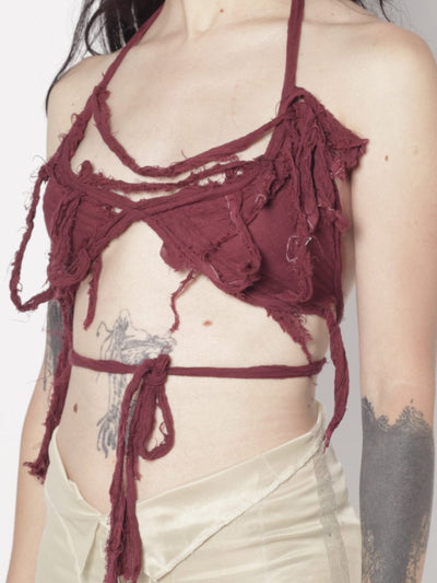 Siren Bralet I I Burned Red-MVUDSLYDE-APOC STORE