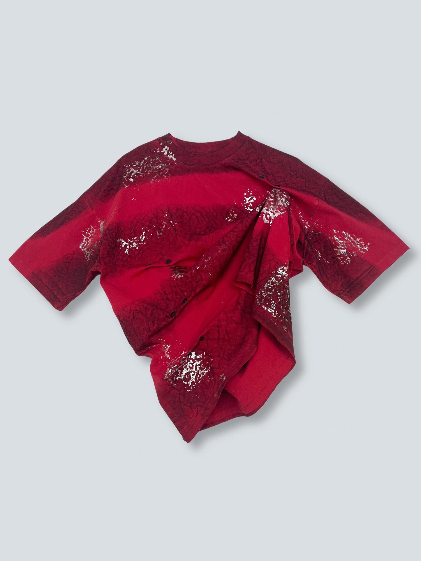 MORPH TEE - RED LACE-emsah-APOC STORE