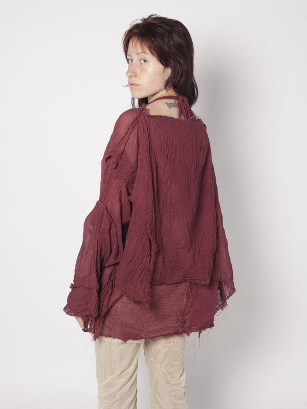 Druid Top Burned Red-MVUDSLYDE-APOC STORE