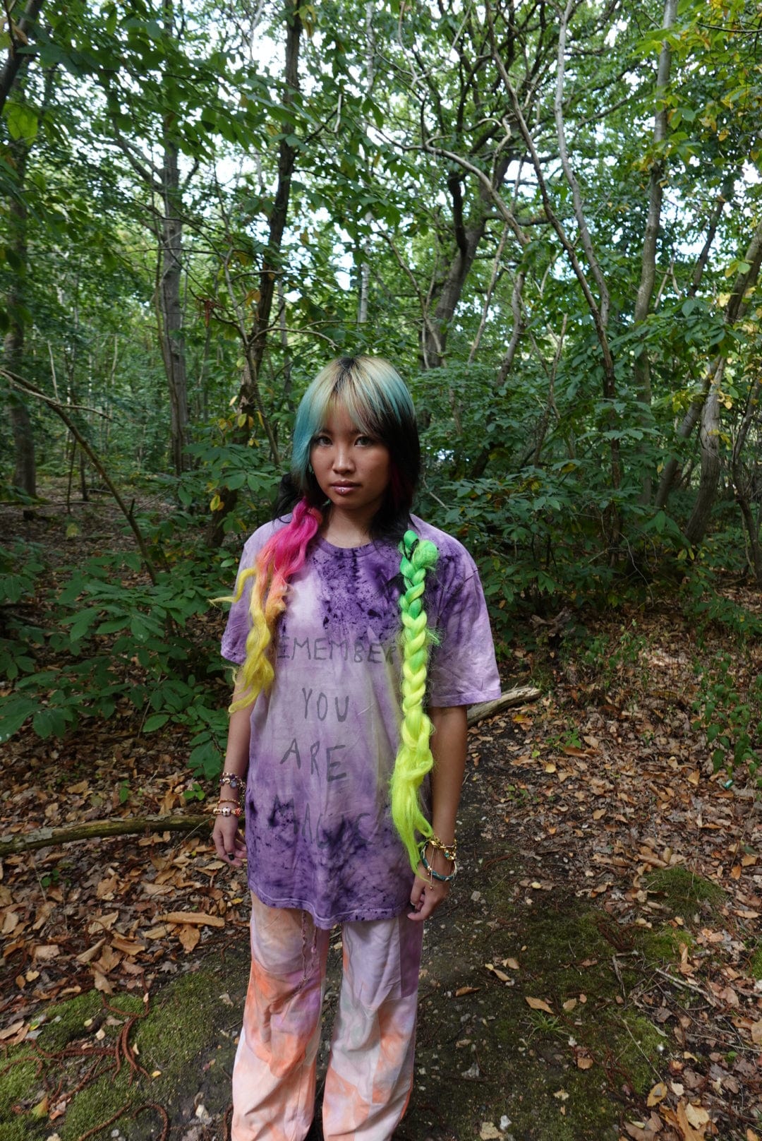 REMEMBER YOU ARE MAGIC T-SHIRT PURPLE-EIRINN HAYHOW-APOC STORE