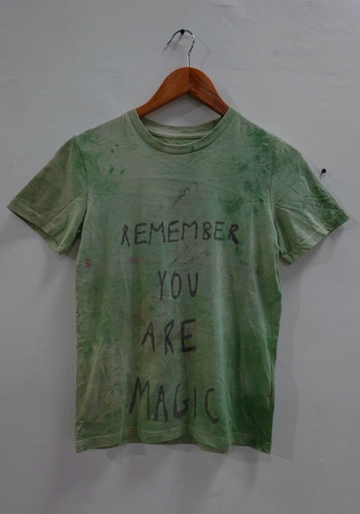 REMEMBER YOU ARE MAGIC T-SHIRT GREEN-EIRINN HAYHOW-APOC STORE