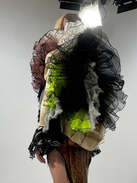 Ruffle Coat-Alectra Rothschild / Masculina-APOC STORE