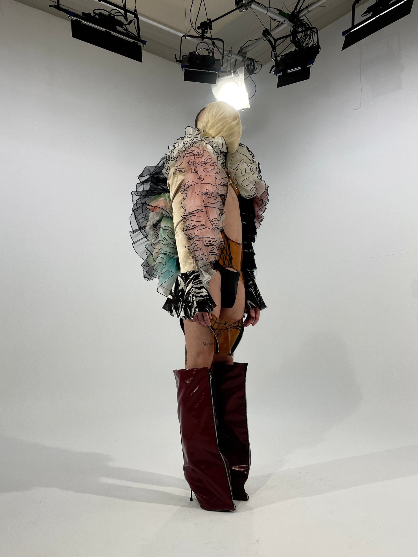 Ruffle Coat-Alectra Rothschild / Masculina-APOC STORE