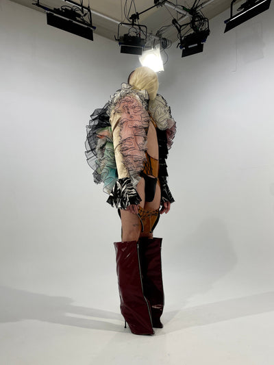 Ruffle Coat-Alectra Rothschild / Masculina-APOC STORE