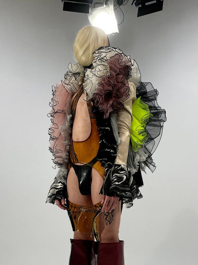 Ruffle Coat-Alectra Rothschild / Masculina-APOC STORE