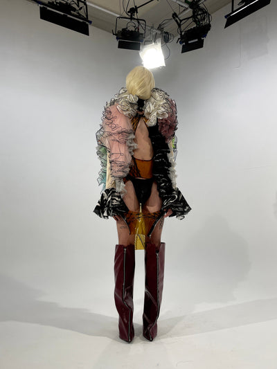 Ruffle Coat-Alectra Rothschild / Masculina-APOC STORE