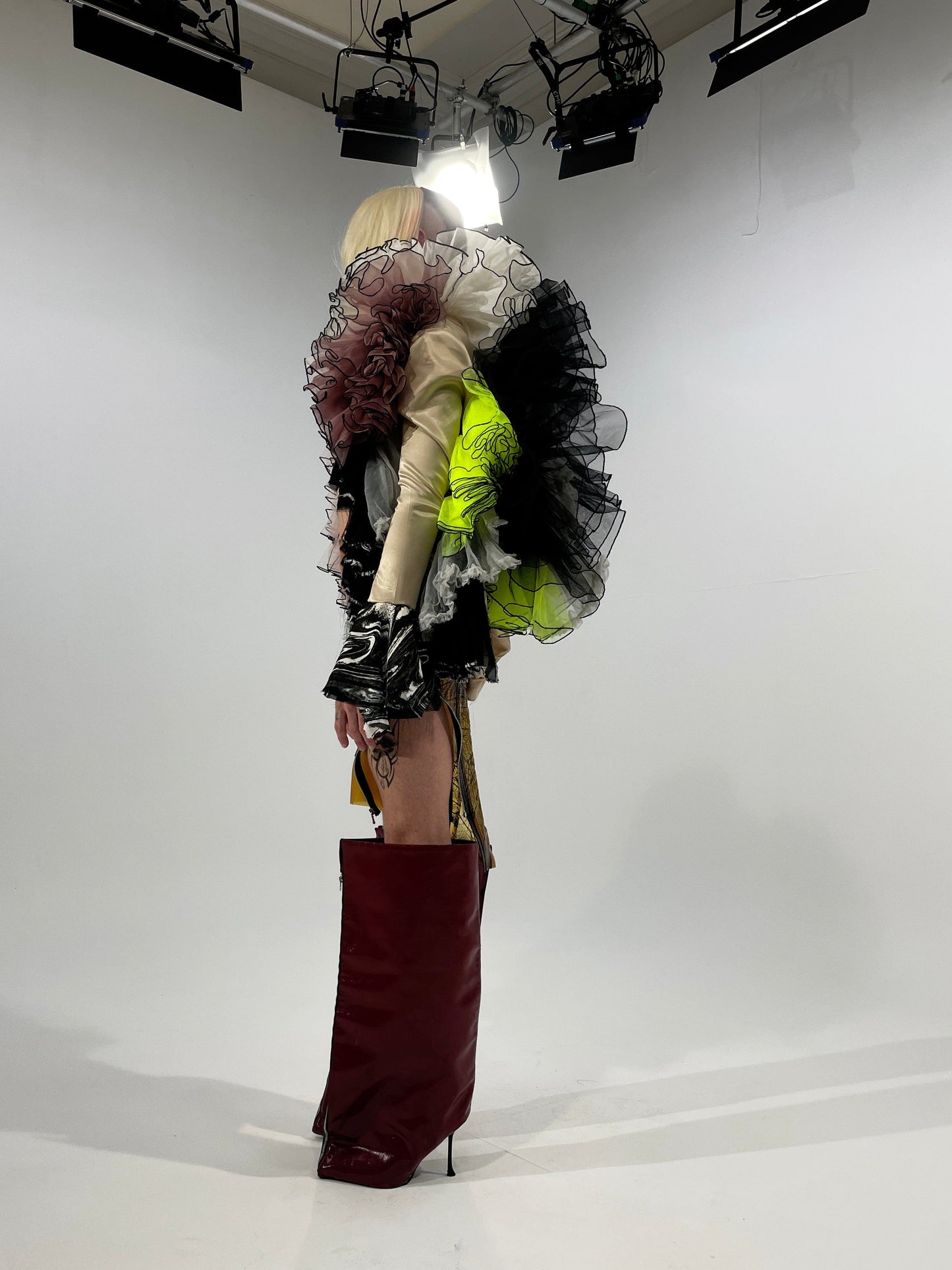 Ruffle Coat-Alectra Rothschild / Masculina-APOC STORE