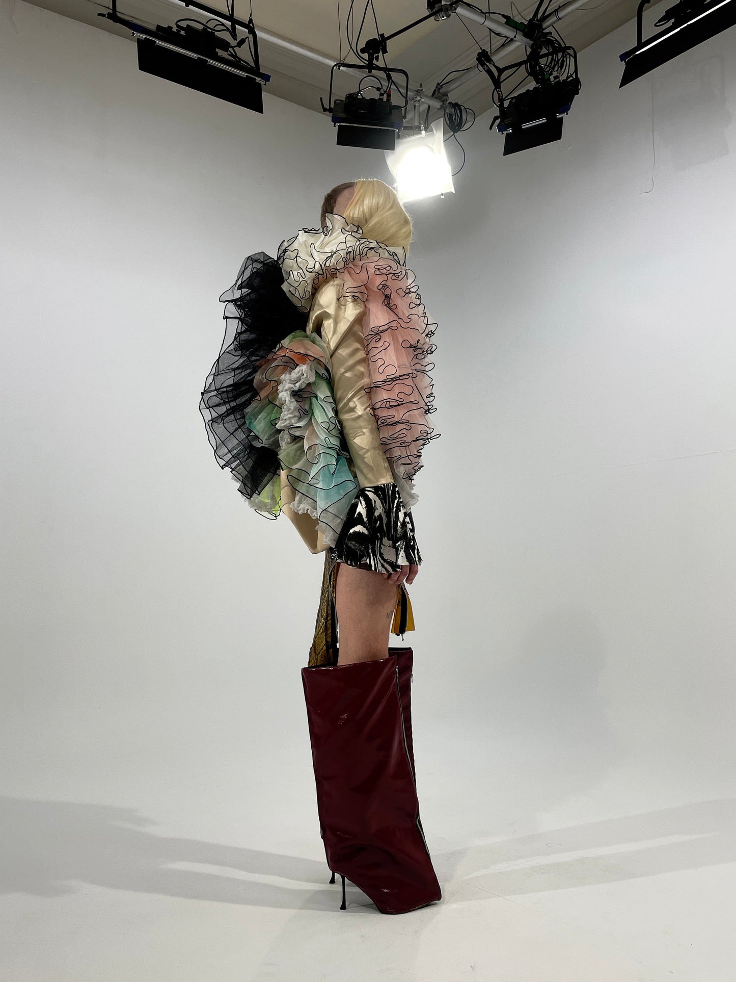 Ruffle Coat-Alectra Rothschild / Masculina-APOC STORE
