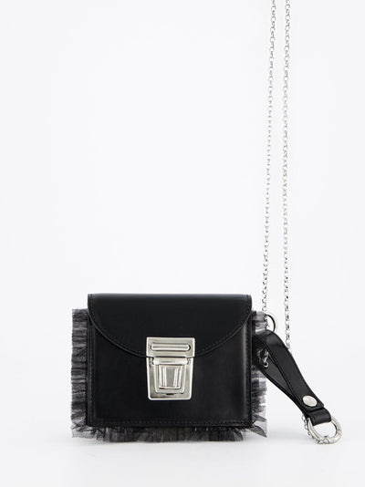 LACE METAL CHAIN WALLET BAG-SAENGIN STUDIOS-APOC STORE
