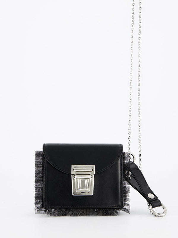 LACE METAL CHAIN WALLET BAG-SAENGIN STUDIOS-APOC STORE
