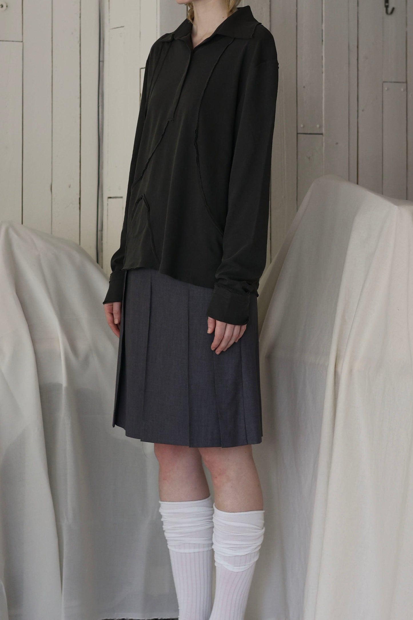 Sand Top - Charcoal-Julye Han-APOC STORE